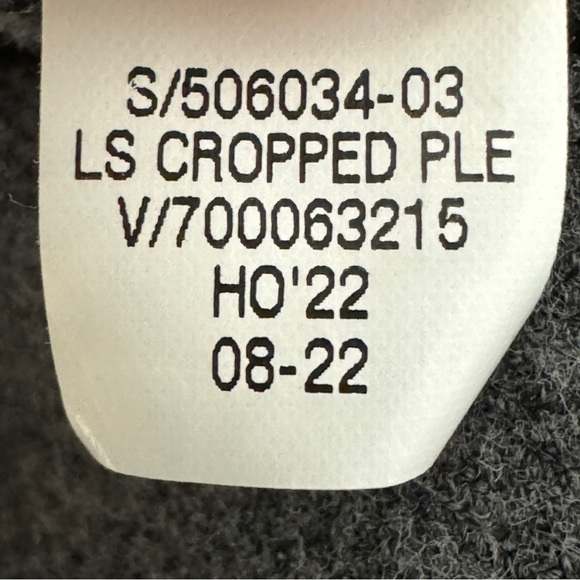 Banana Republic Cotton Cropped Shirt | Women’s XS | Pleated Sleeve Band Collar - Picture 6 of 7